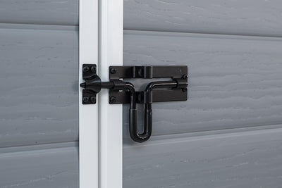 Garden Storage Shed 6 X 6 Ft Grey Resin Single Door