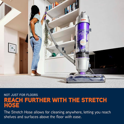 Upright Bagless Vacuum Cleaner 820W 1.5L Pet Turbo Tool Purple