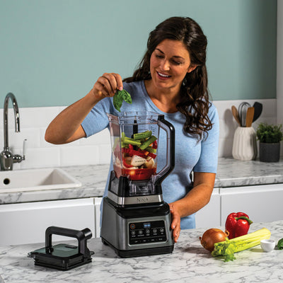 Ninja 3-in-1 Food Processor & Blender with 5 Automatic Programs