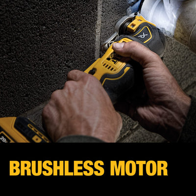 DEWALT 20V MAX XR Oscillating Multi-Tool Kit, Variable Speed (DCS356D1)