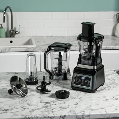 Ninja 3-in-1 Food Processor & Blender with 5 Automatic Programs