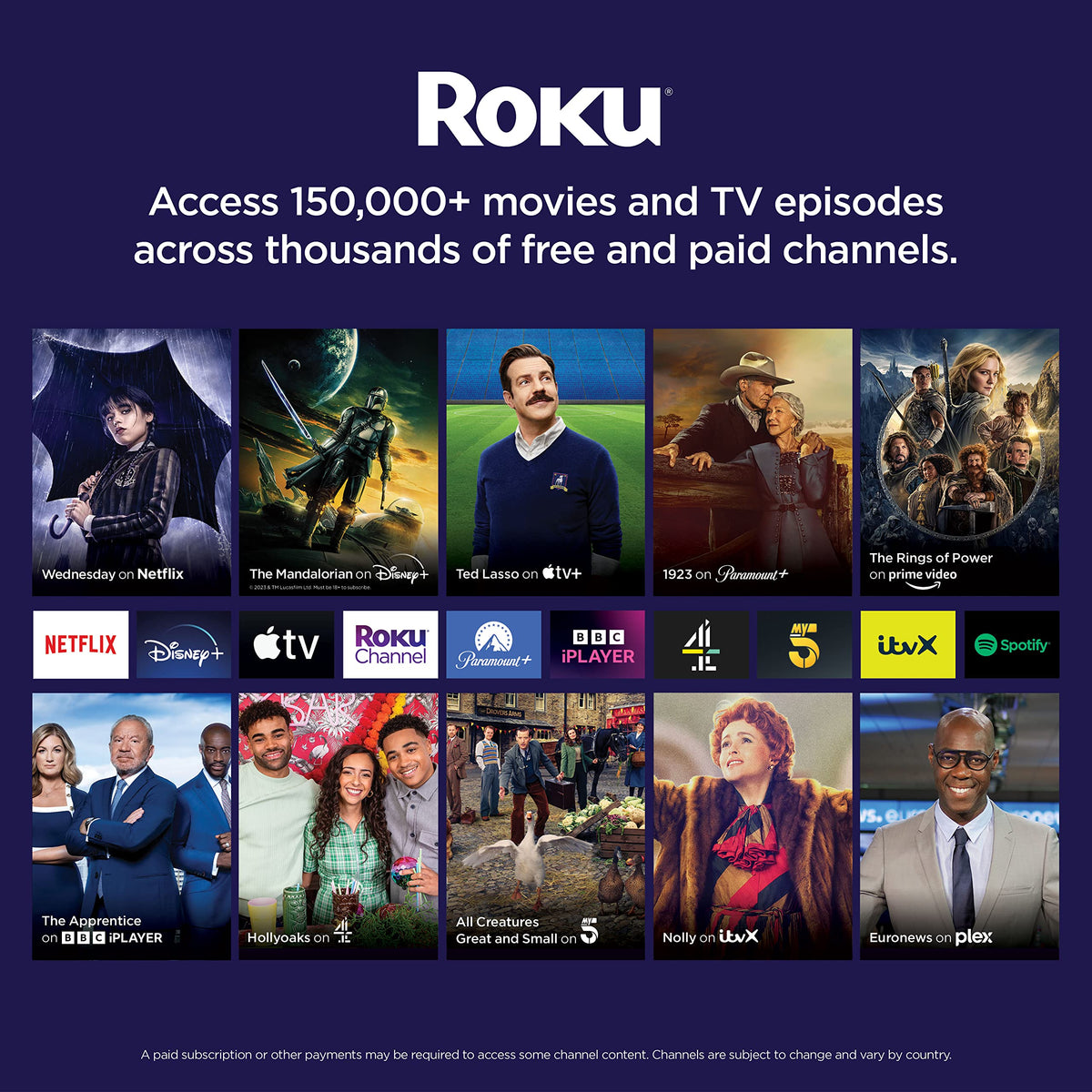 SHARP 40GD2225K 40" Full HD Roku Smart TV – Frameless LED