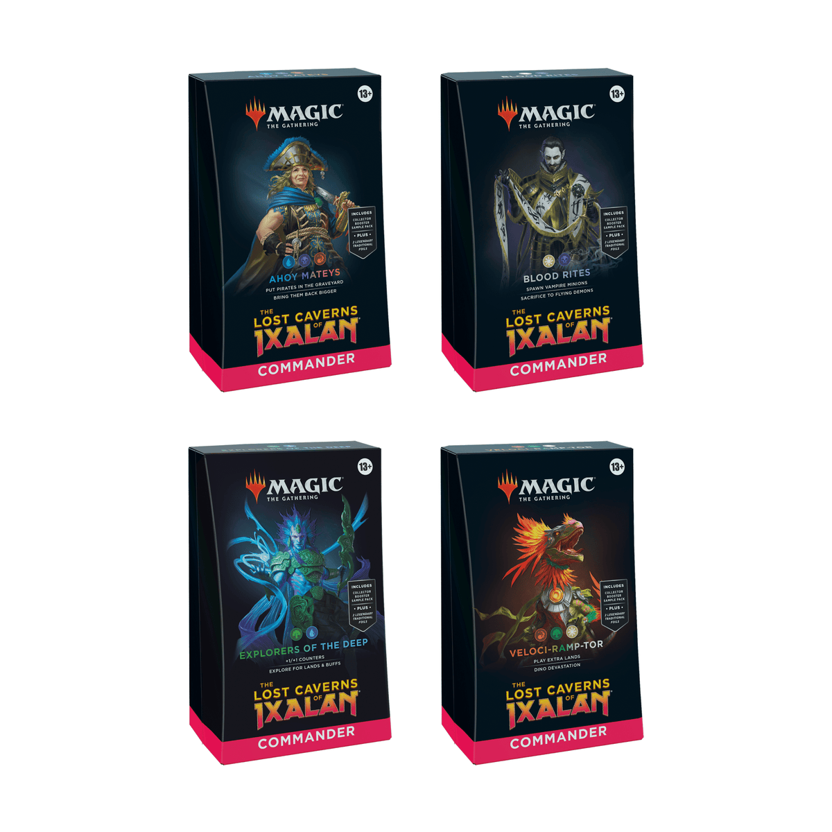 The Lost Caverns of Ixalan Bundle Commander (ENG)