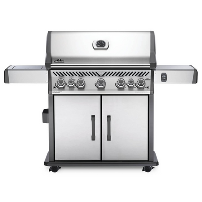 Napoleon Rogue SE 625 Propane Gas BBQ RSE625RSIBPSS-1 | Free Cover + Meat Lovers Kit