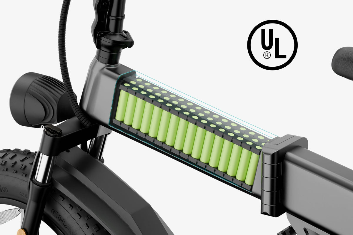 Luckeep X1 Foldable Fat Tire E-bike