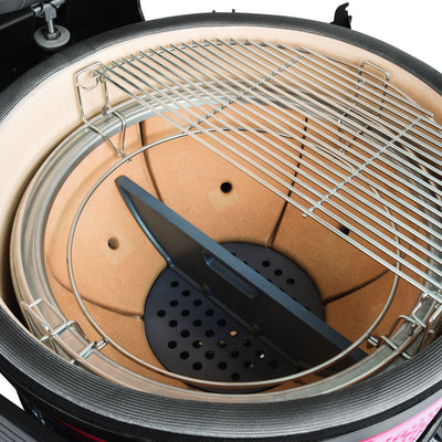 Kamado Joe Big Joe II Charcoal Grill With Explorer Pack