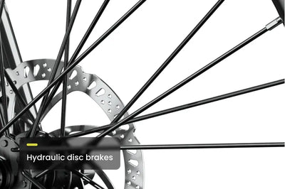 Aventon Level.2 Step-Through Commuter E-Bike In Glacier